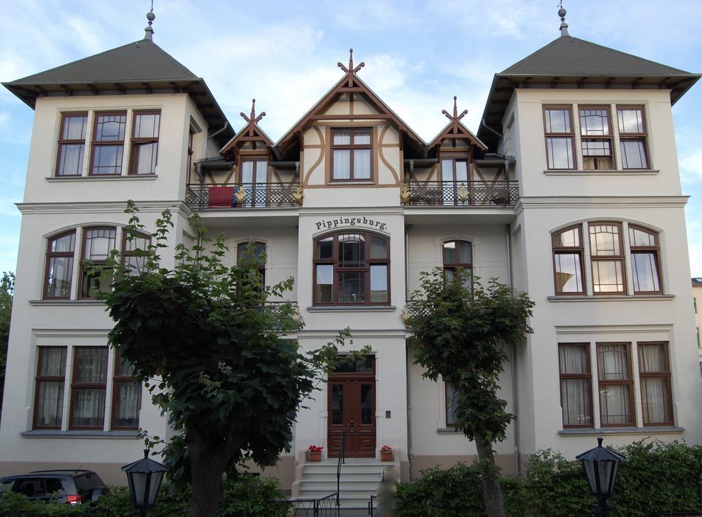 Villa Pippingsburg Am Strand 塞巴特黑灵斯多夫 外观 照片